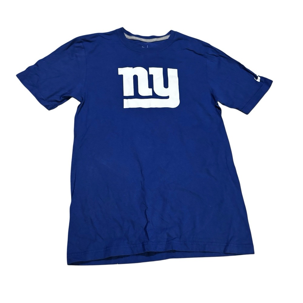 Nike New York Giants Hakeem Nicks 88 T-Shirt Mens Small Blue NFL Team Apparel